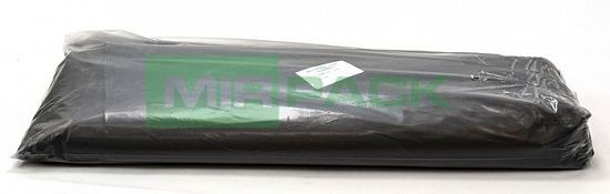 Мешки для мусора 120 л, 120 мкм, ПВД, в пачках 100 шт. черные, - 2х слойные - Вид 2